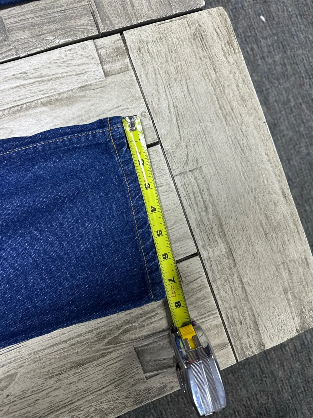 Vintage 80s Levi's 509 Orange Tab Denim Blue Jeans Men’s 36x31 Made in USA